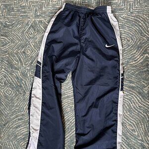 Nike - Boys Navy Blue & White Trackpants - Size XL